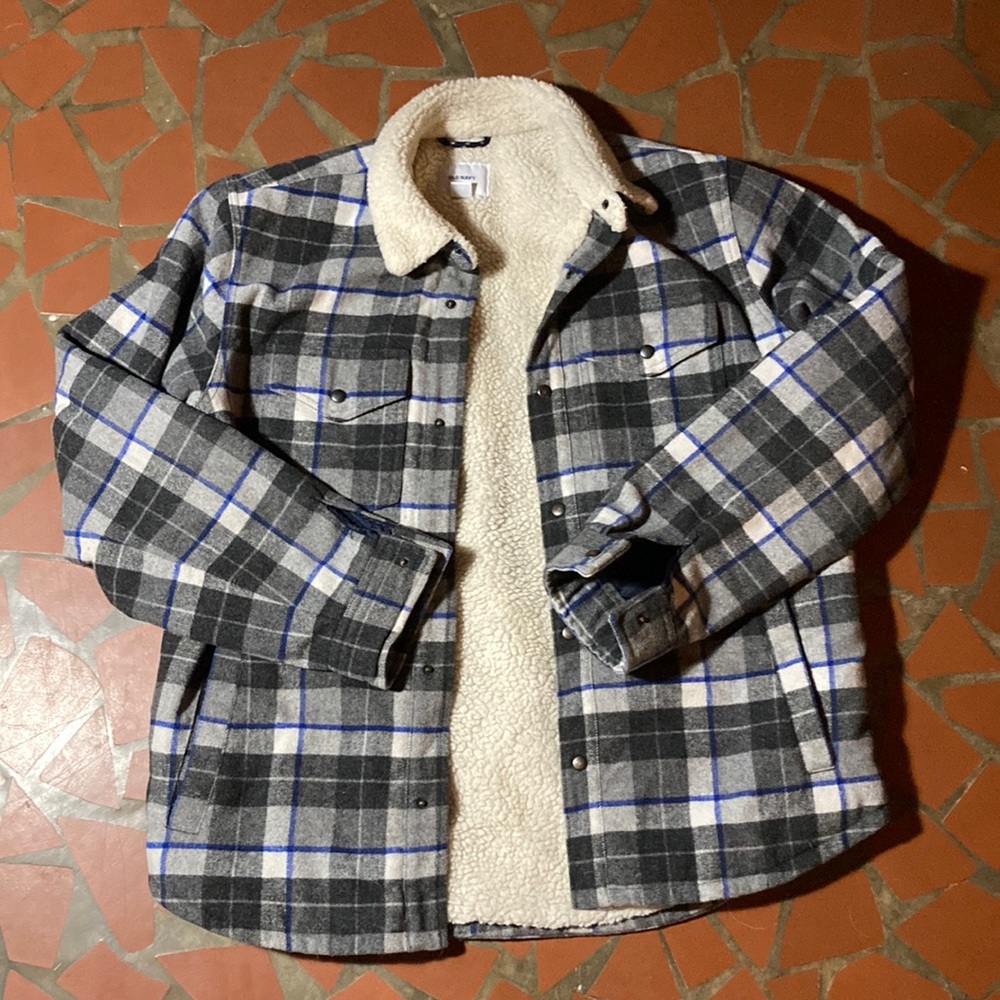 Old Navy fur lined jacket